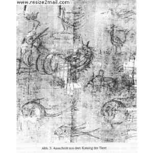 Click para ampliar. Pulsa en el nombre para ver la ficha. Papiro Artemidoro 05 - Detalle de algunos animales